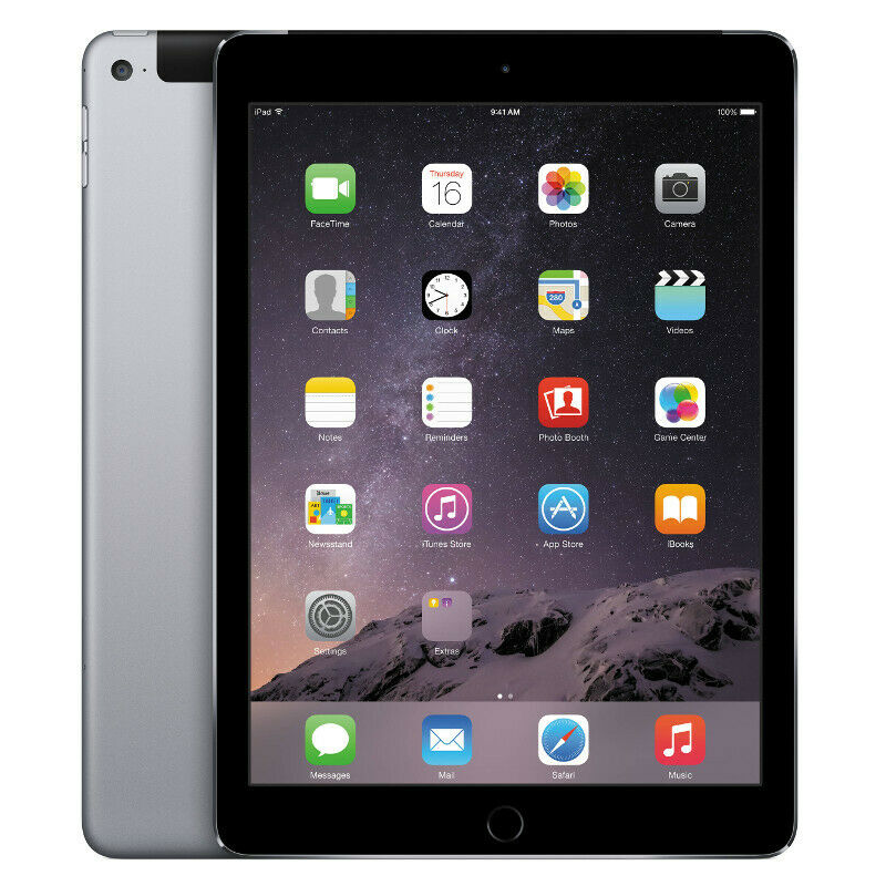 Apple iPad AIR 2 WiFi 64GB Gray, Trieda B použitý, záruka 12 mesiacov, DPH nemožno odpočítať