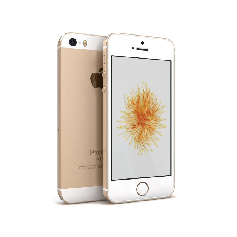 Apple iPhone SE 64GB Gold, class A-, used, warranty 12 months
