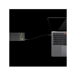 Kábel Green Cell GC PowerStream USB-C - USB-C 200cm, Power Delivery (60W