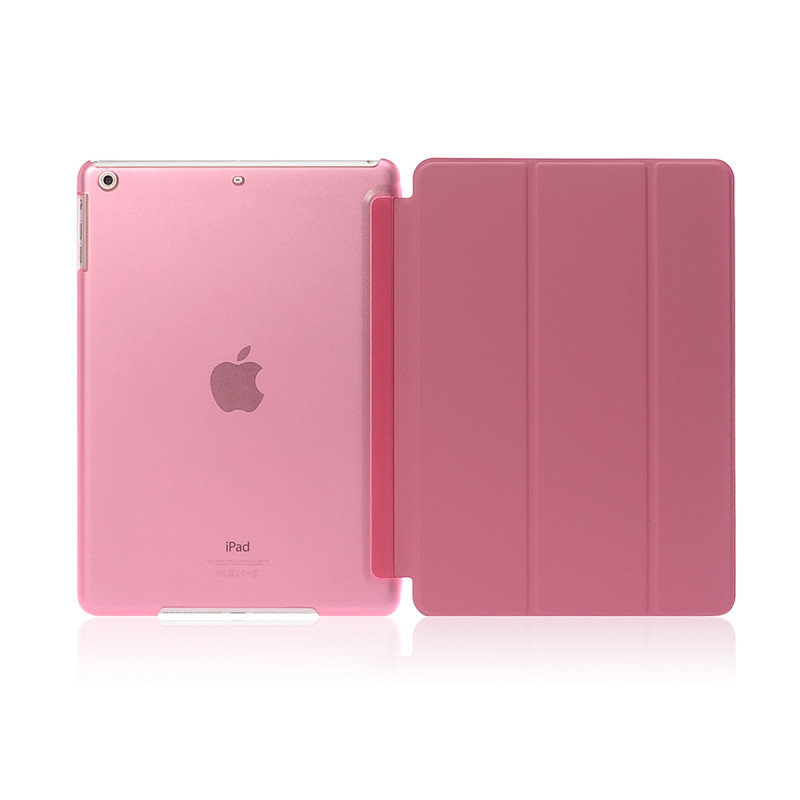 Puzdro, kryt pre Apple iPad 9,7 Air 1/Air 2 2017/2018 Ružové