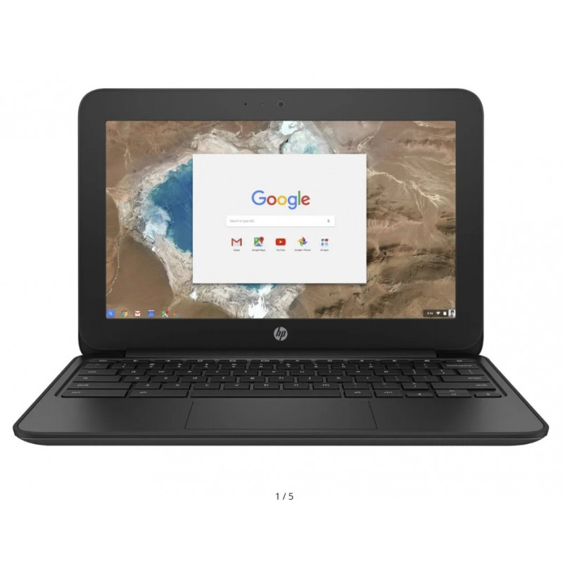 Chromebook HP 11" Celeron N3350, 4GB, 16GB SSD, Chrome OS, trieda A-, použitý, žiar. 12 mes.