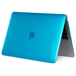 Plastový kryt pre MacBook Air A1466 Modrý, Priehľadný