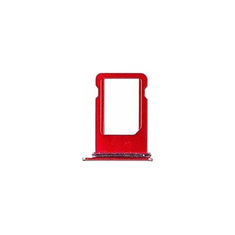 IPhone 8 / SE 2020 sim šuplík, slot, rámček, červený - simcard tray Red