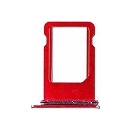 IPhone 8 / SE 2020 sim šuplík, slot, rámček, červený - simcard tray Red
