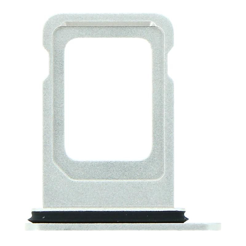 iPhone 12 sim drawer, slot, silver frame
