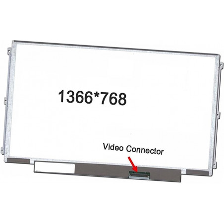 12,5 "LCD displej 1366x768, Matný, 40pin, WXGA, LP125WH2