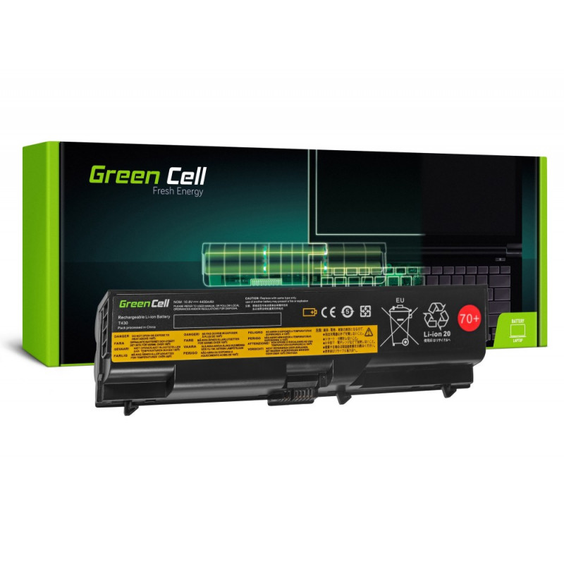 Green Cell batérie pre Lenovo ThinkPad L430 L530 T430 T530 W530 / 11,1V 4400mAh