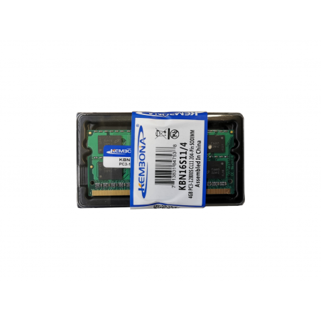 Pamäť notebook 4GB DDR3 1600MHz 1,5V SODIMM