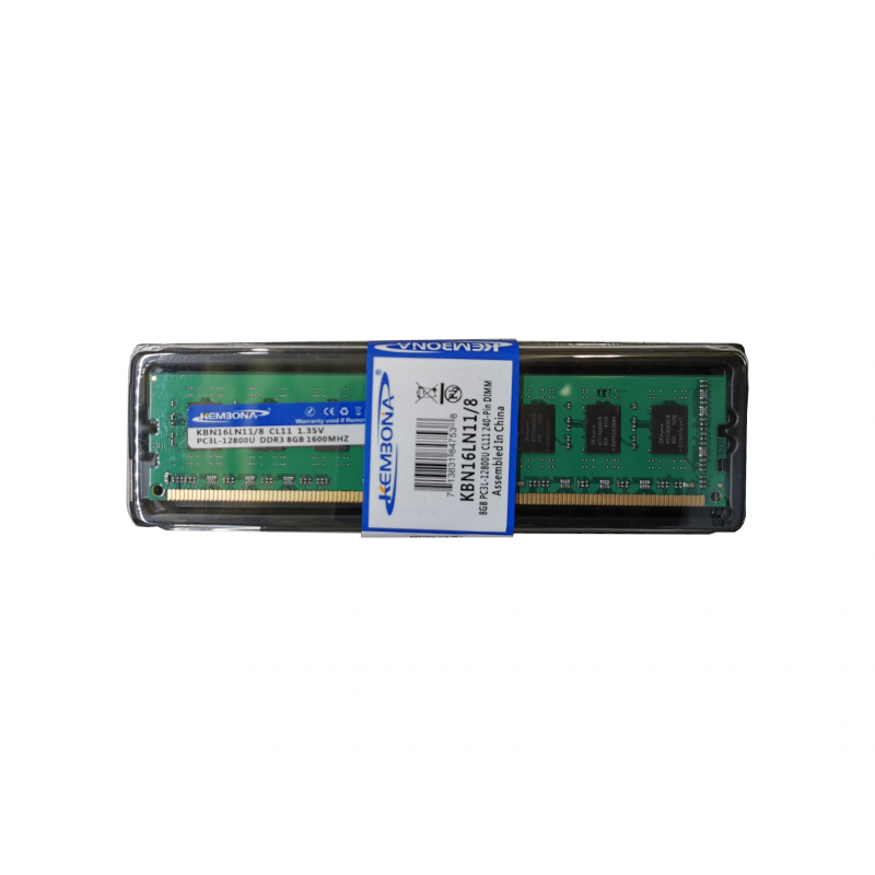 Pamäť 8GB DDR3 1600MHz 1,35V