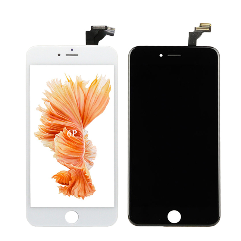LCD for iPhone 6 Plus LCD display and touch. surface white, original quality