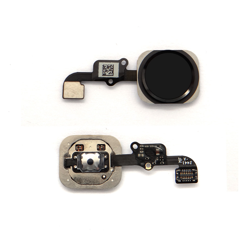 IPhone 6s home button - obvod tlačidlá domáceho, tlačidlo, flex- Black