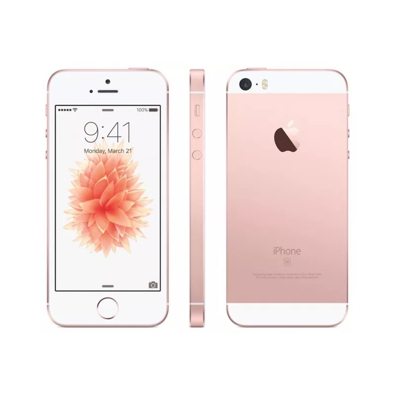 Apple iPhone SE 16GB Rose zlaté, trieda B, použitý, záruka 12 mesiacov, DPH nemožno odpočítať