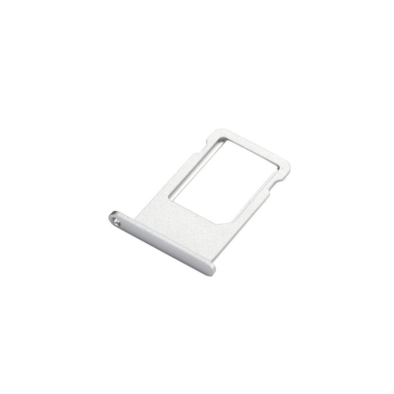 IPhone 6s sim šuplík, rámček, biely - simcard tray silver