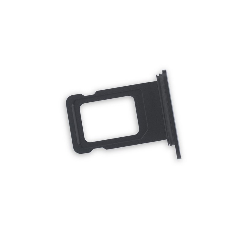 IPhone XR - Simcard tray black - Slot sim karty čierny