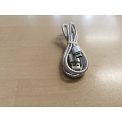 USB-C cable 1m quality braided white