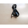 Kábel USB-C 1m opletený čierny