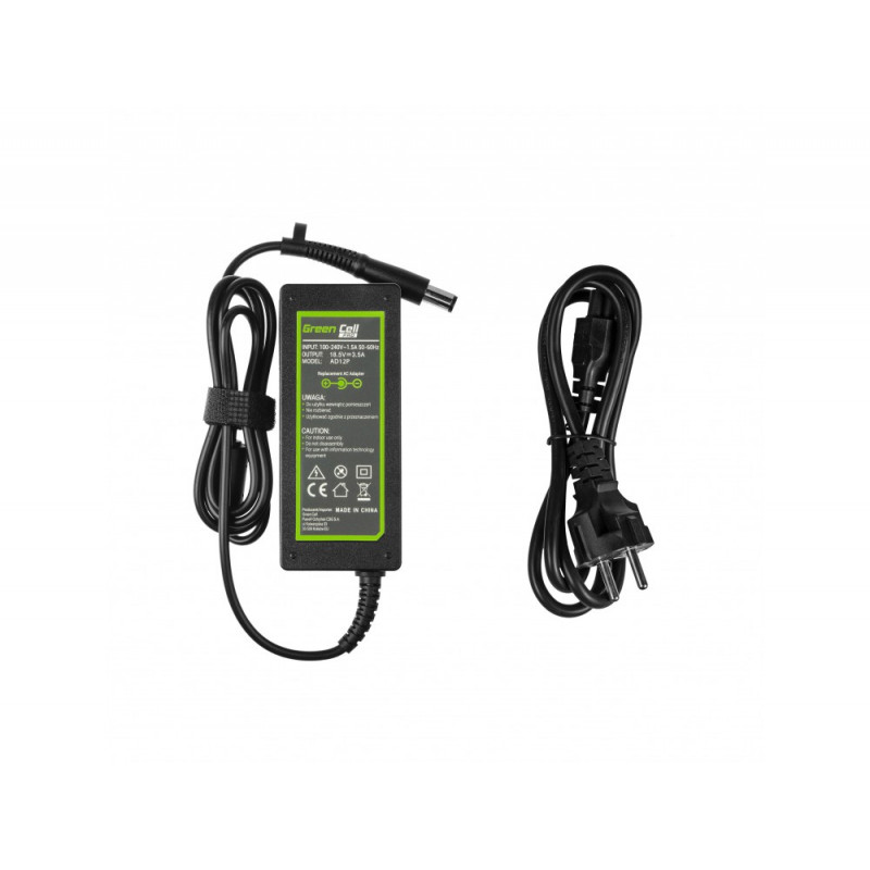 Nabíjačka Green Cell PRE 18,5V 3.5A 65W do HP Probook 6460b, 6470b, 4525, 4320s, 250 G1