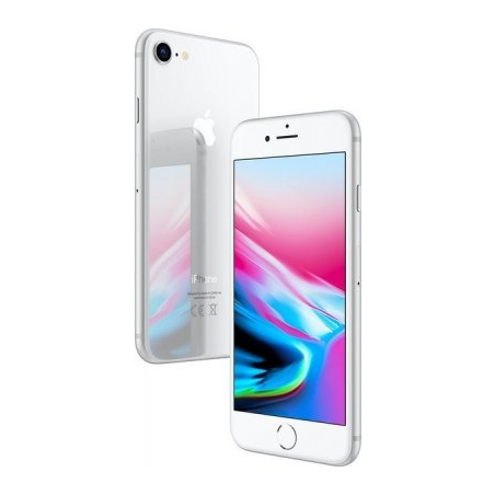 Apple iPhone 8 64GB Silver, trieda B, použitý, záruka 12 mesiacov, DPH nemožno odpočítať