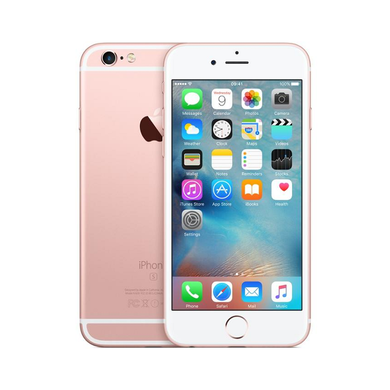 Apple iPhone 6s 16GB Rose Gold, class A-, used, warranty 12 months, VAT cannot be deducted